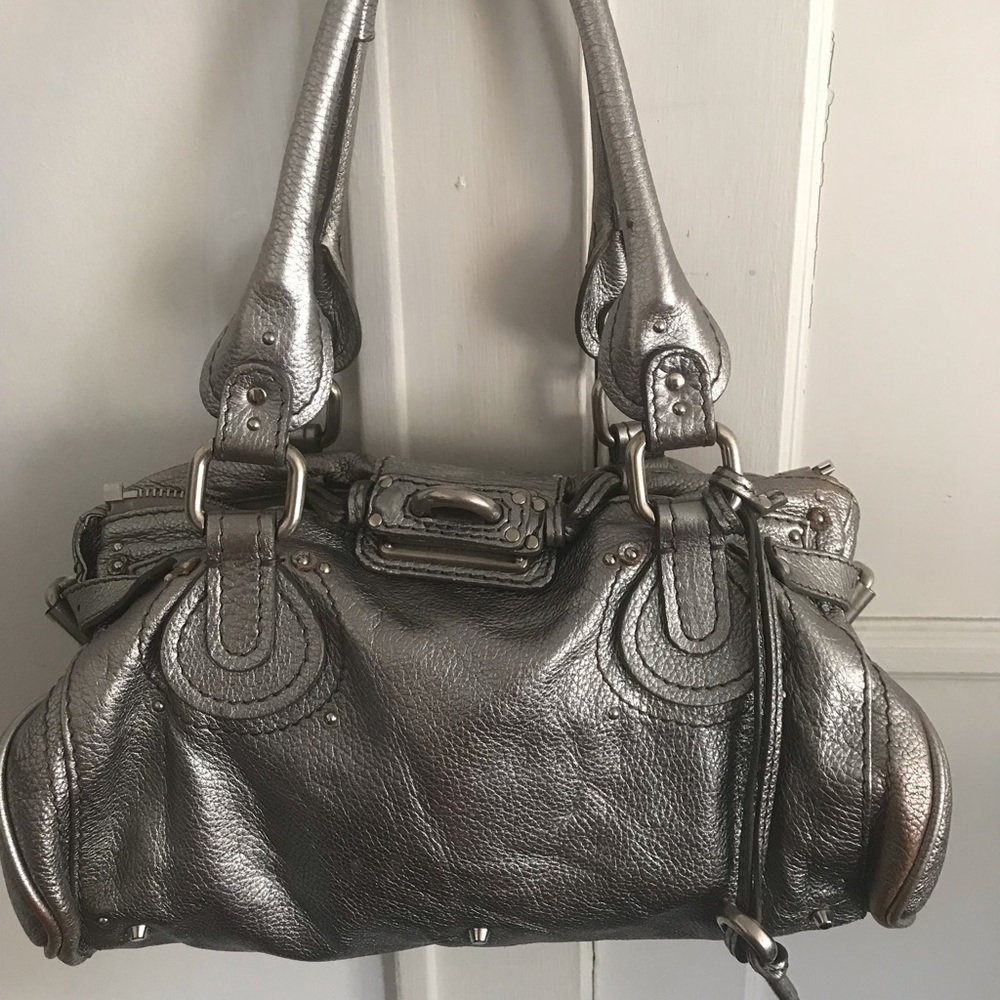 💥last chance !!!💥Metallic Chloe paddington bag.